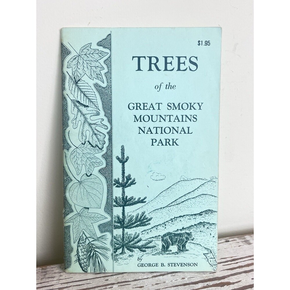Vintage Softcover Trees of the Great Smoky Mountains National Park Illustrated